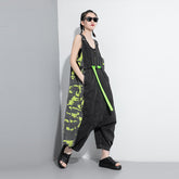 Camouflage Overalls Hip-Hop Tide Brand Webbing Pants